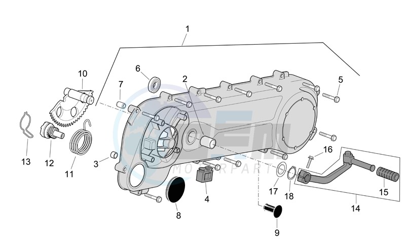 Transmission cover blueprint