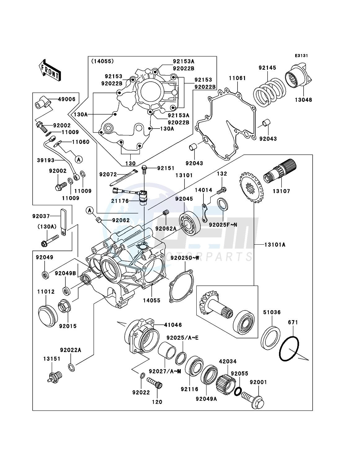 Front Bevel Gear blueprint