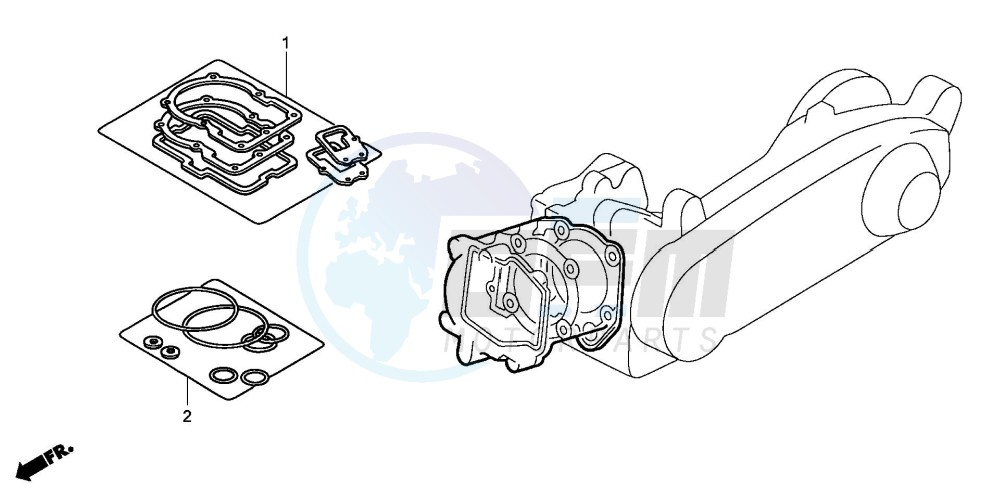 GASKET KIT A blueprint