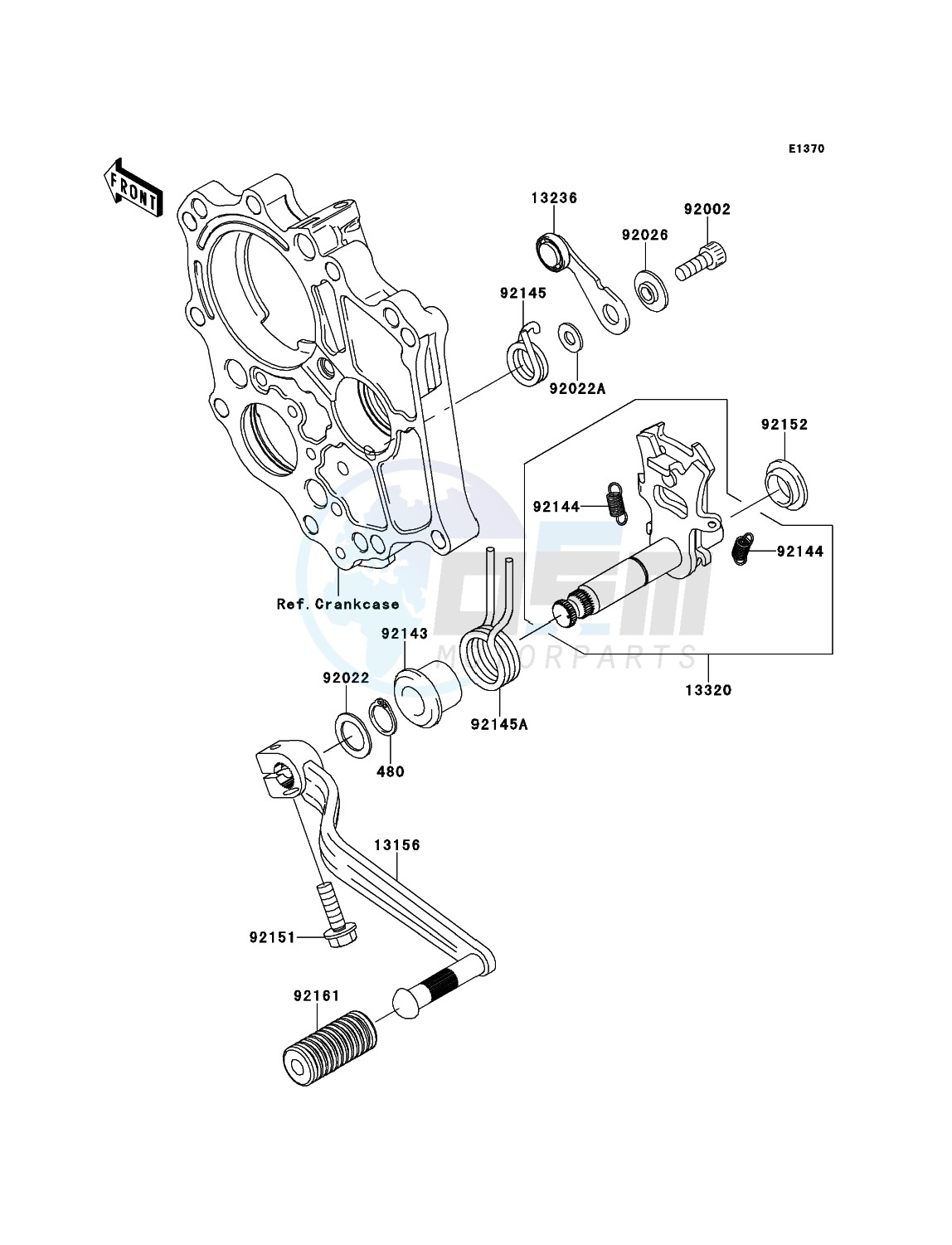 Gear Change Mechanism blueprint