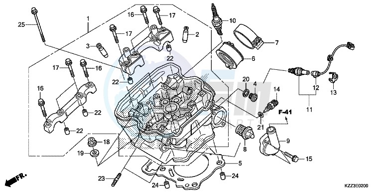 CYLINDER HEAD image