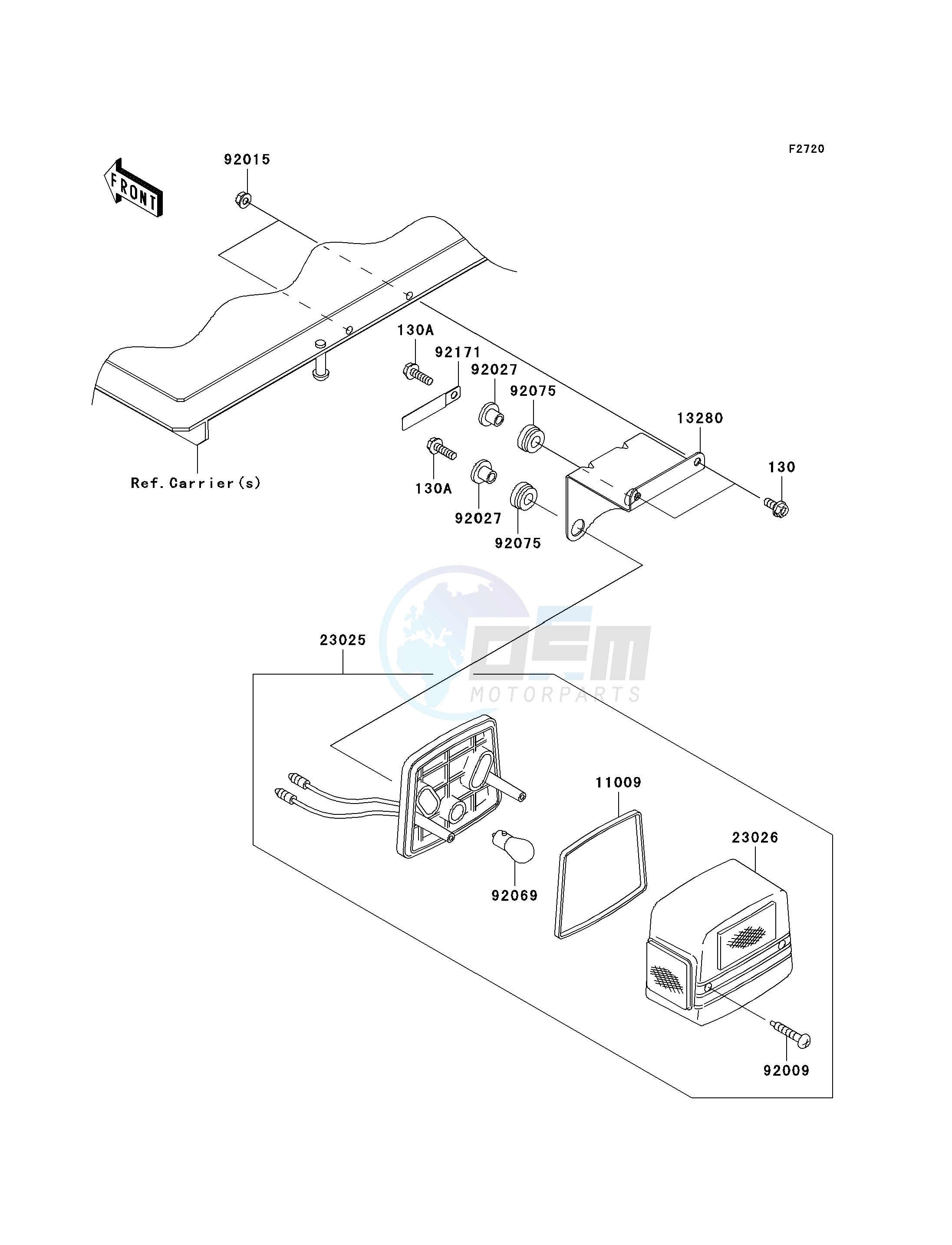 TAILLIGHT-- S- - blueprint