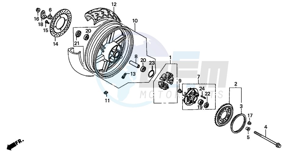 REAR WHEEL image