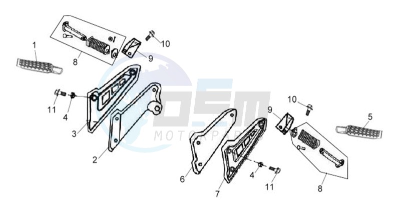 FOOTREST blueprint