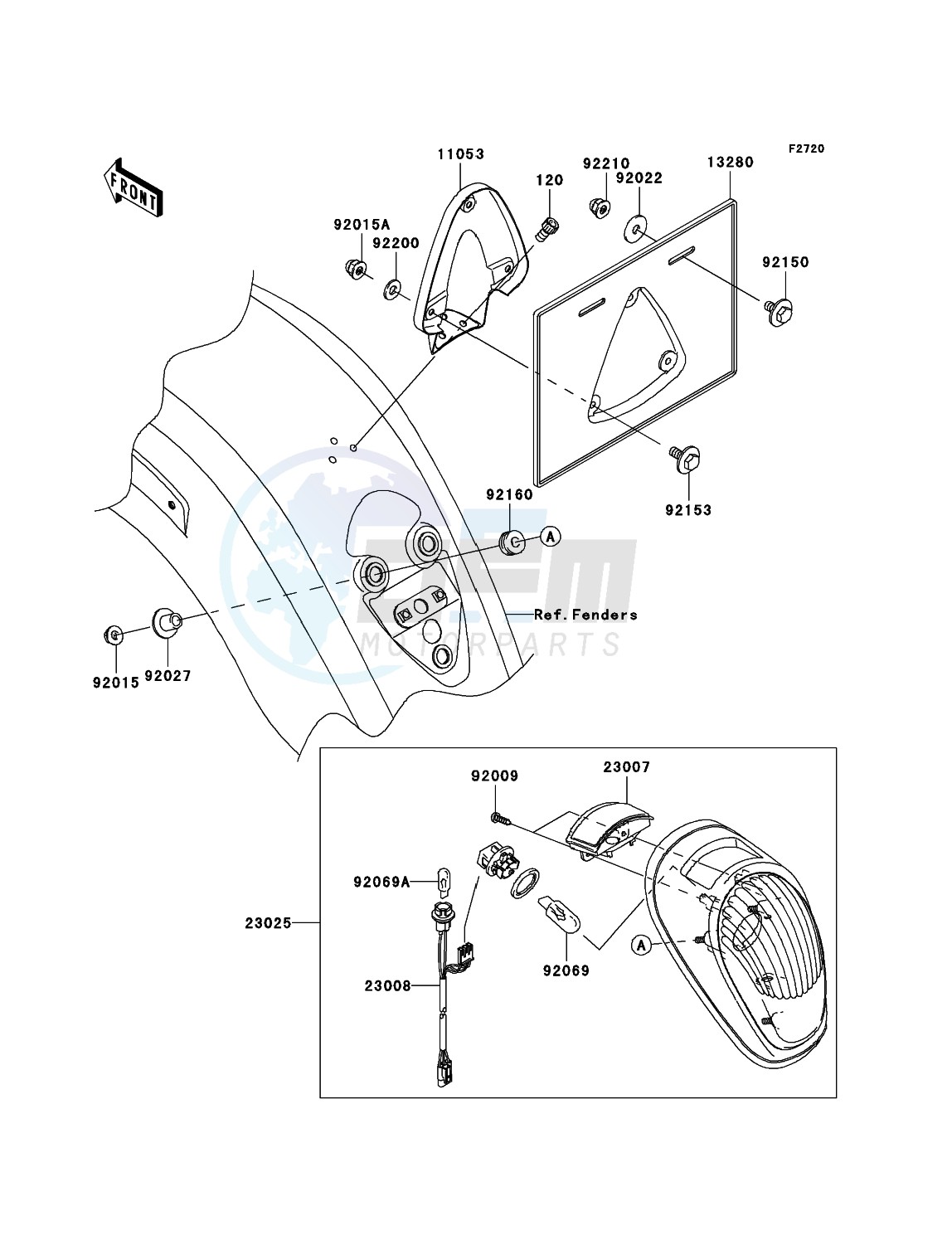 Taillight(s) blueprint