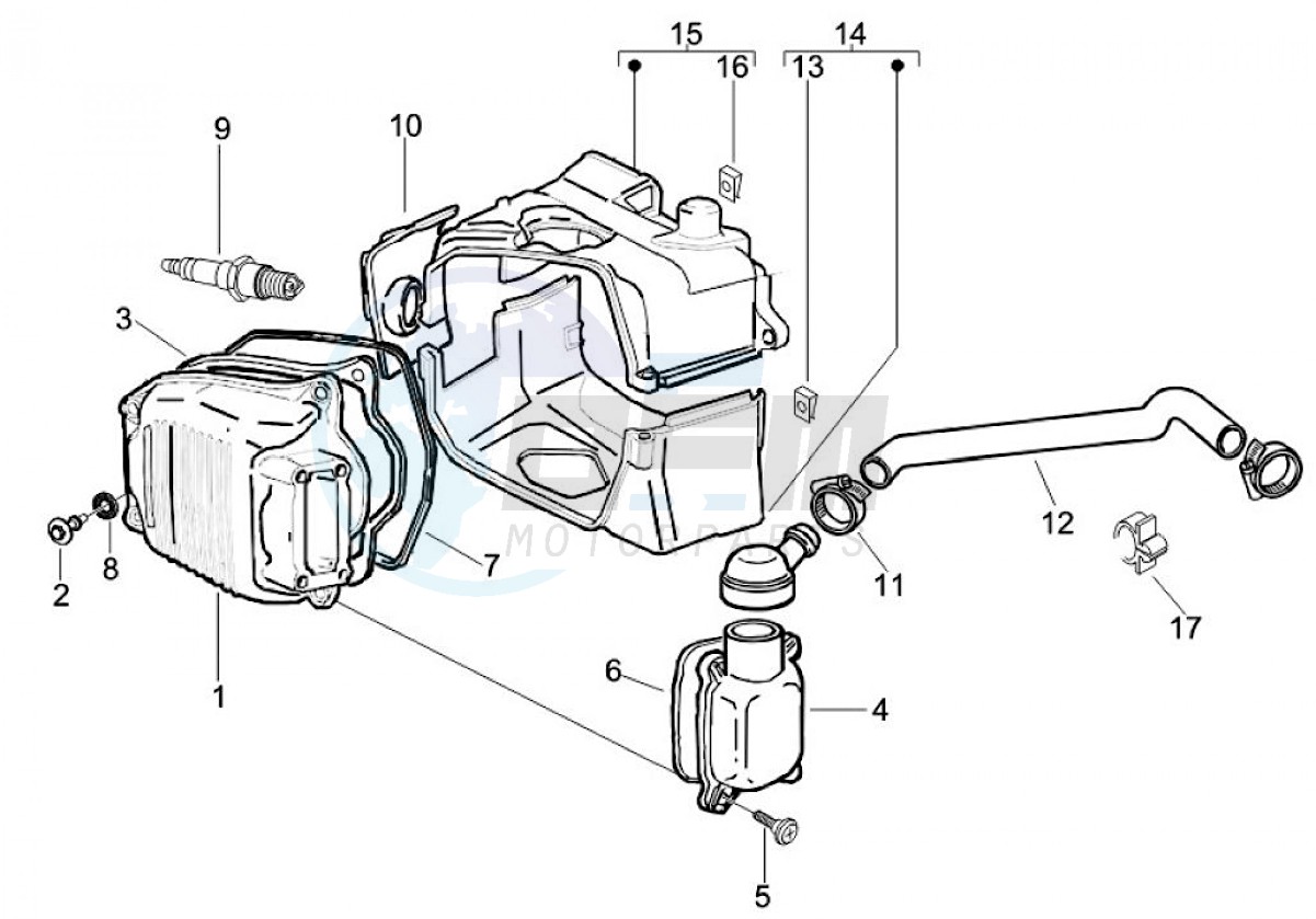 Cylinder head cover (Positions) image