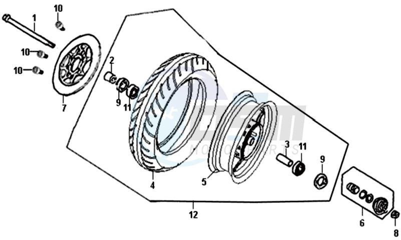 FRONT WHEEL image