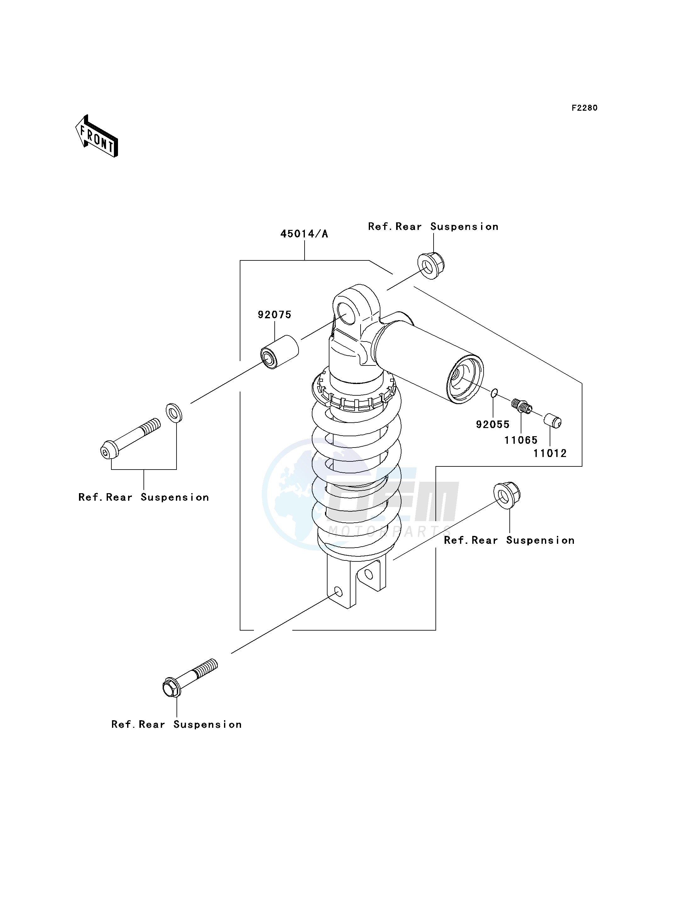 SHOCK ABSORBER-- S- - blueprint