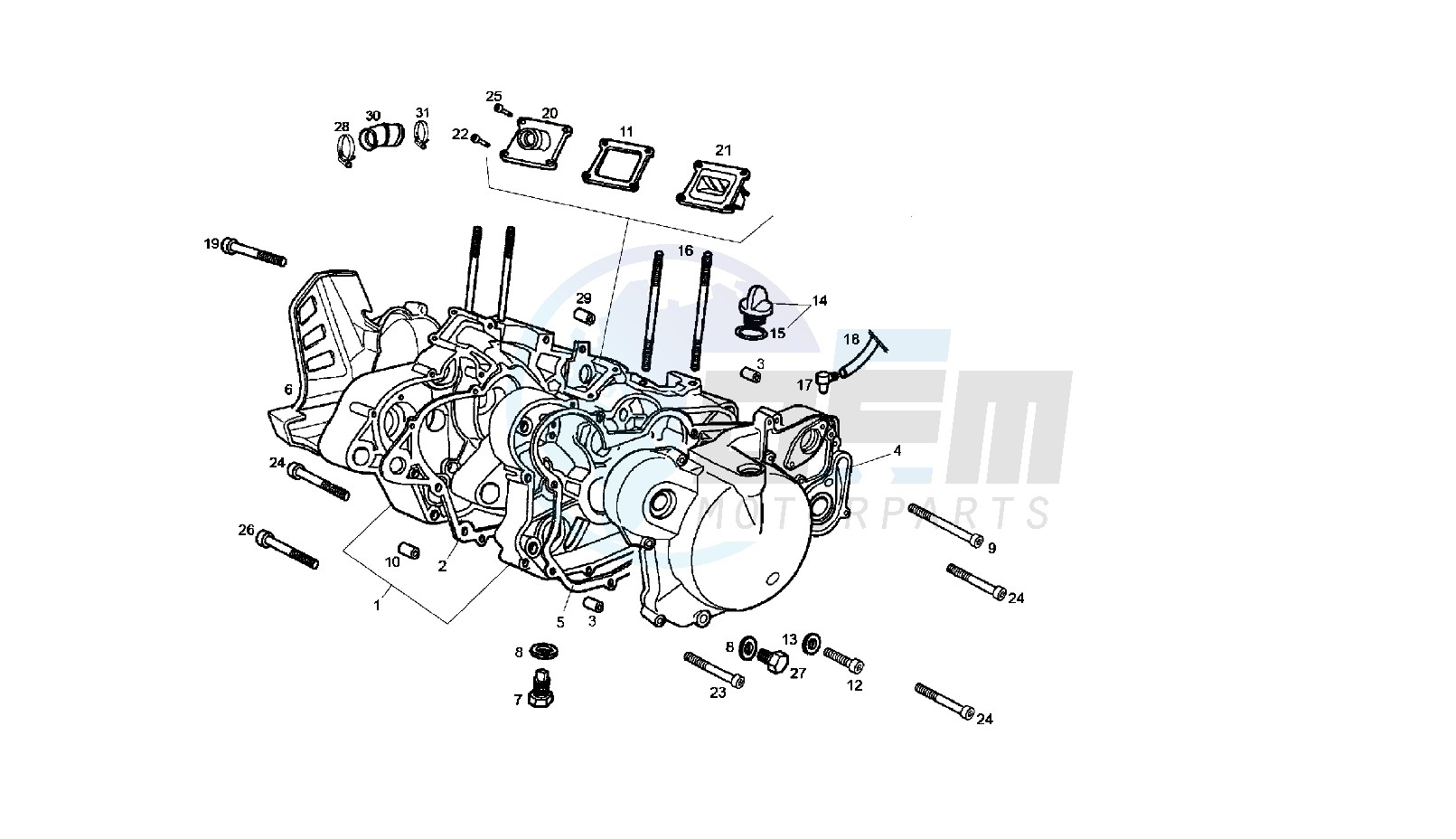 CRANKCASE - COVER image