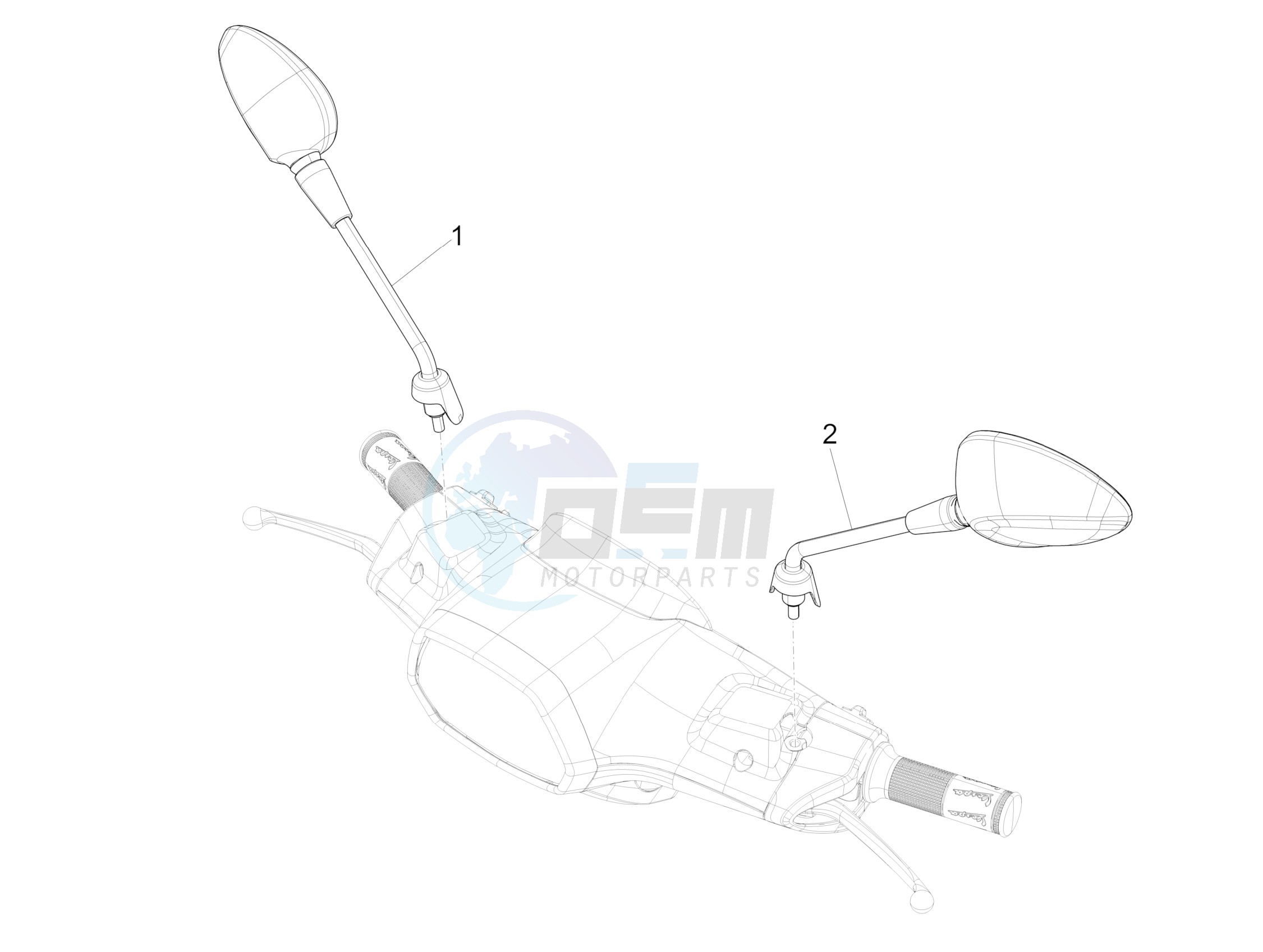 Driving mirror/s blueprint