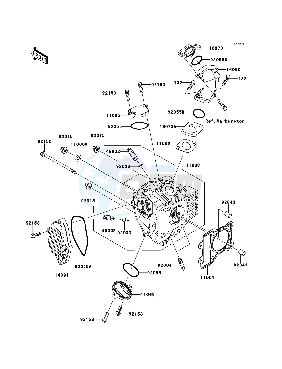 Cylinder Head blueprint