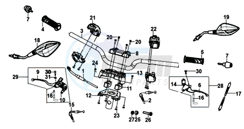 DASHBOARD / METER CABLE  / WIRE HARNESS blueprint