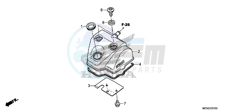 CYLINDER HEAD COVER image