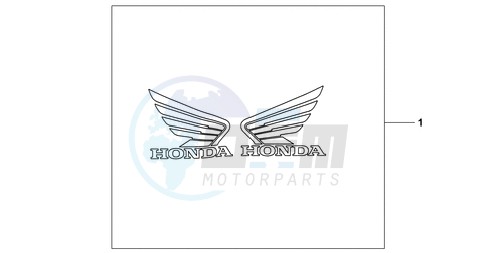 3D LOGO KIT HONDA blueprint