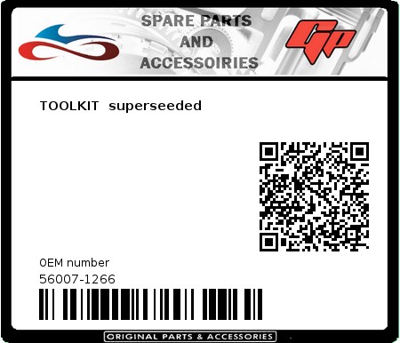 Product image:  - 56007-1266 - TOOLKIT  superseeded  0