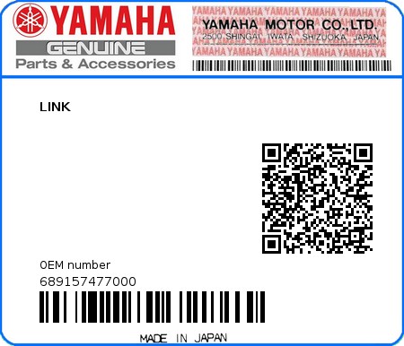 Product image: Yamaha - 689157477000 - LINK 