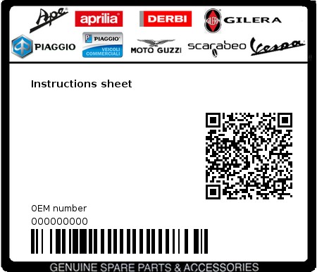Product image: Moto Guzzi - 000000000 - Instructions sheet  0