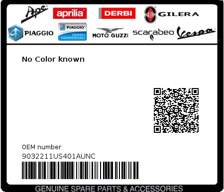 Product image: Moto Guzzi - 9032211US401AUNC - No Color known  0