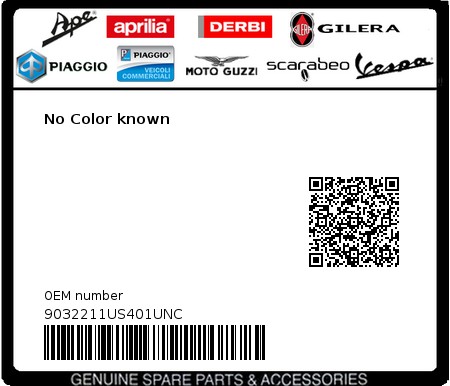 Product image: Moto Guzzi - 9032211US401UNC - No Color known  0