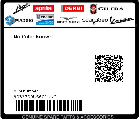 Product image: Moto Guzzi - 9032700US601UNC - No Color known  0
