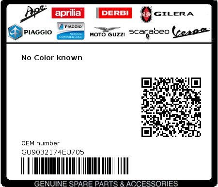 Product image: Moto Guzzi - GU9032174EU705 - No Color known  0