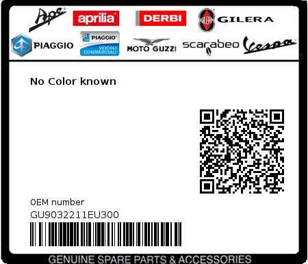 Product image: Moto Guzzi - GU9032211EU300 - No Color known  0