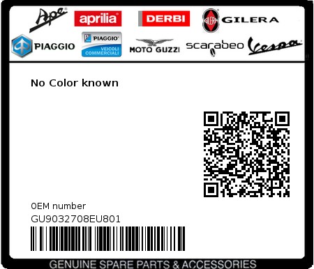 Product image: Moto Guzzi - GU9032708EU801 - No Color known 