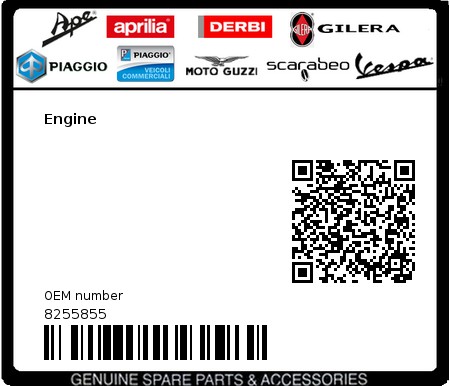 Product image: Gilera - 8255855 - Engine  0
