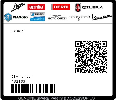 Product image: Vespa - 482163 - Cover   0