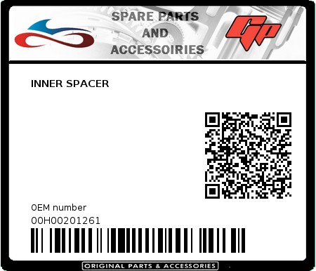 Product image: Derbi - 00H00201261 - INNER SPACER  