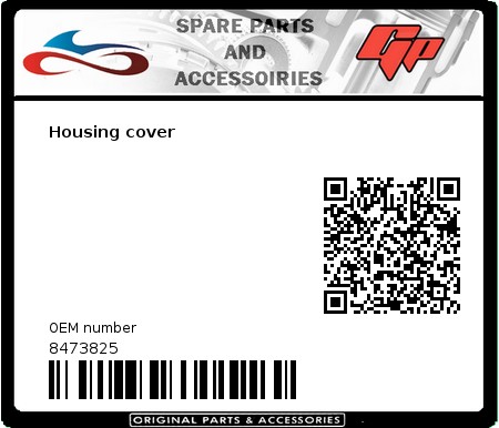 Product image: Derbi - 8473825 - Housing cover  0