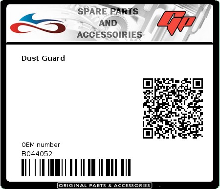 Product image: Derbi - B044052 - Dust Guard  0