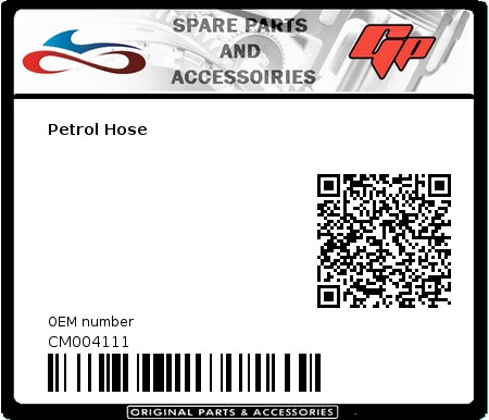 Product image: Derbi - CM004111 - Petrol Hose 