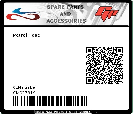 Product image: Derbi - CM027914 - Petrol Hose  0