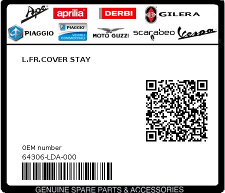 Product image: Sym - 64306-LDA-000 - L.FR.COVER STAY 