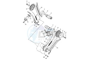 XVS A DRAG STAR CLASSIC 650 drawing CAMSHAFT -CHAIN