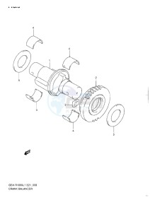 GSX-R1000 drawing CRANK BALANCER