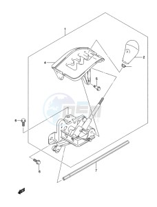 LT-A500X(Z) drawing SHIFT LEVER