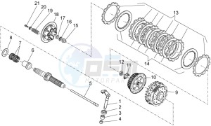 SXV 450-550 2009-2011 drawing Clutch I