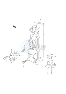 DF 30 drawing Exhaust Cover