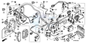 TRX420FAA Australia - (U) drawing WIRE HARNESS