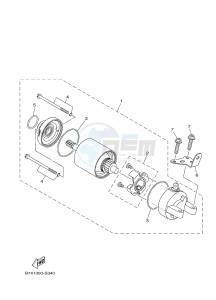 CZD300A X-MAX 300 X-MAX (B741 B749) drawing STARTING MOTOR