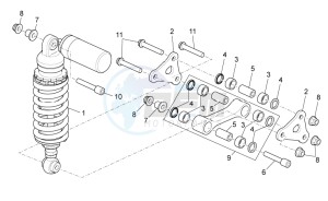 TUONO 1100 V4 FACTORY E4 ABS (APAC) drawing Rear shock absorber