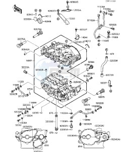 EX 500 A [EX500] (A1-A3) [EX500] drawing CRANKCASE