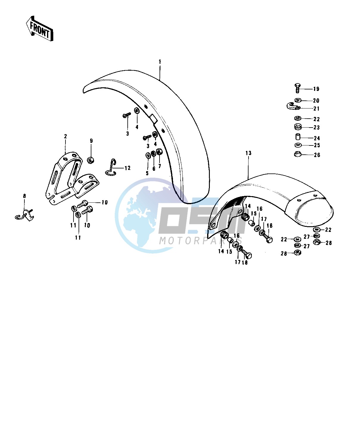 FENDERS -- 73-74 S3_S3-A- -