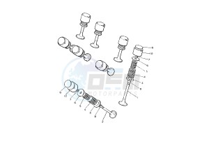 XJR 1300 drawing VALVE