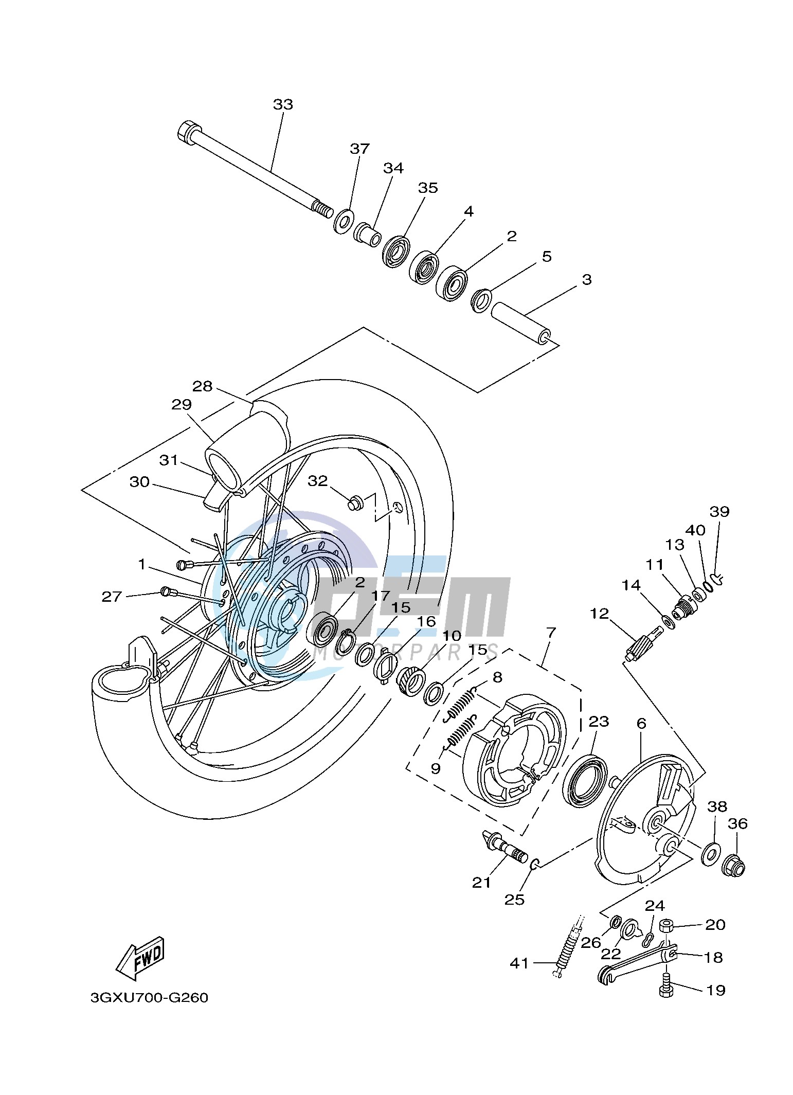 FRONT WHEEL