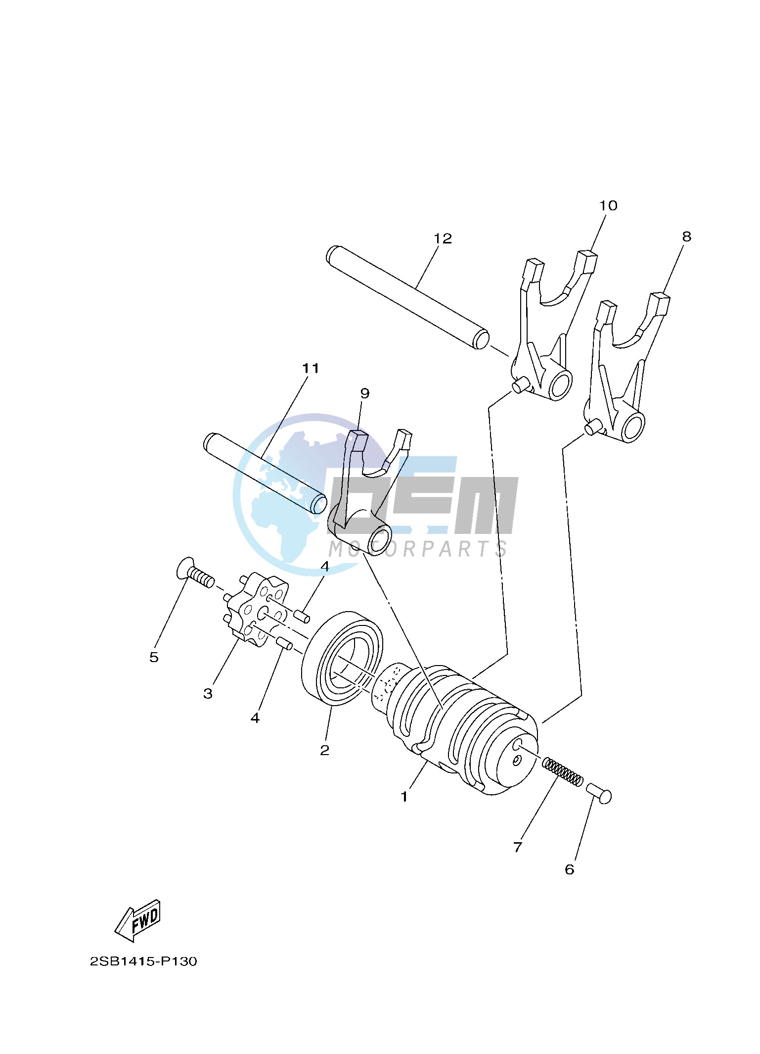 SHIFT CAM & FORK