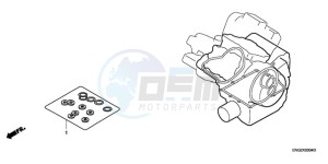 VT750C9 E / KMH drawing GASKET KIT B