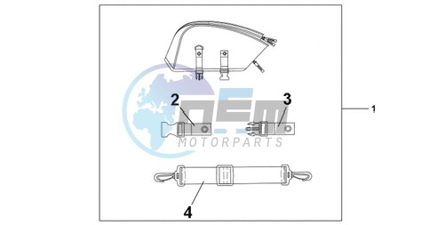 REAR SEAT BAG